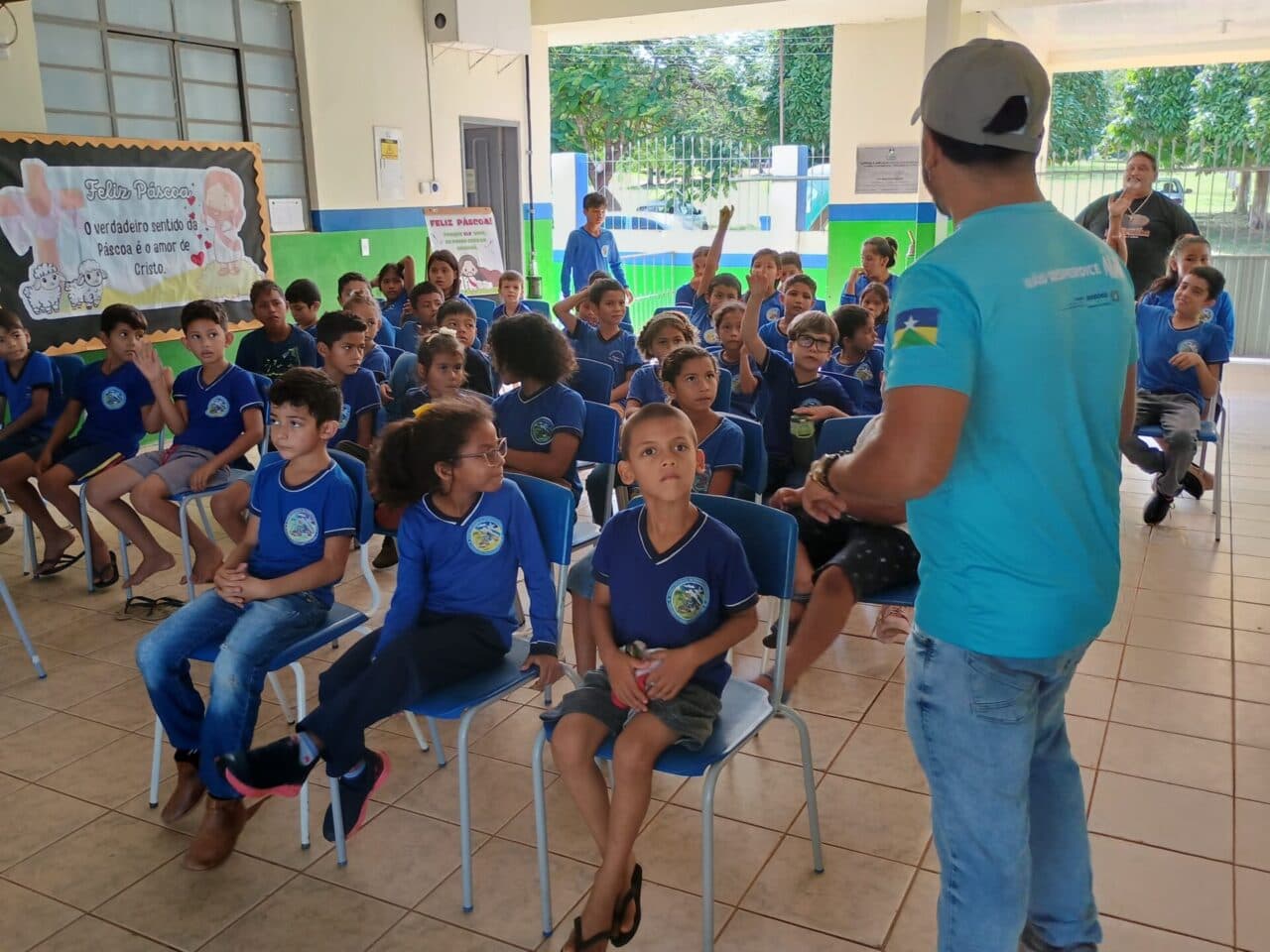 Imagem de Ações para promover o combate às queimadas e incêndios florestais são realizadas pelo governo de RO